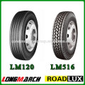 Preços de Caminhão de Pneu Comercial Longmarch Doubleroad China 11R22.5 295/80 R22.5 Pneu de Caminhão